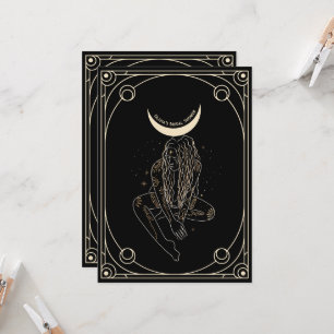 Tarotkarten-Brautparty-Einladung  Einladung