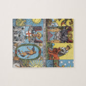 Tarotkarten-Collage Puzzle (Horizontal)