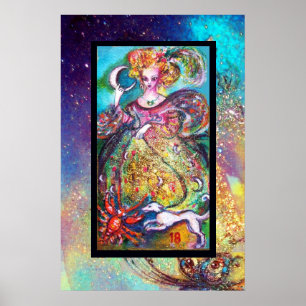 TAROTKARTEN DER VERLORENEN SCHATTEN / DIE MONDDAME POSTER