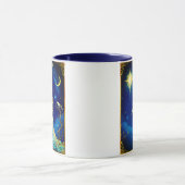 Tarotkarten-Illustration, Der Stern Tasse (Zentrum)