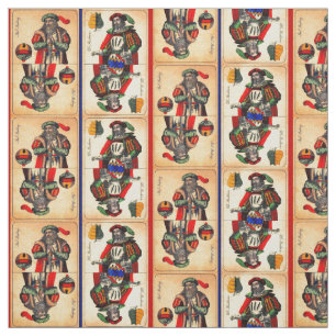 Tarotkartendruck des 19. Jahrhunderts Stoff