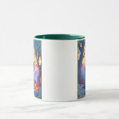 Tarotkartenillustration, Der Einsiedler Tasse (Zentrum)
