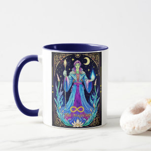 Tarotkartenillustration, Der Magier Tasse