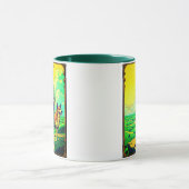 Tarotkartenillustration, Der Narr Tasse (Zentrum)