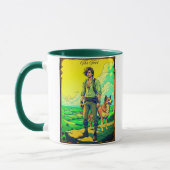 Tarotkartenillustration, Der Narr Tasse (Links)