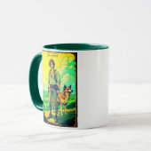 Tarotkartenillustration, Der Narr Tasse (Vorderseite Links)