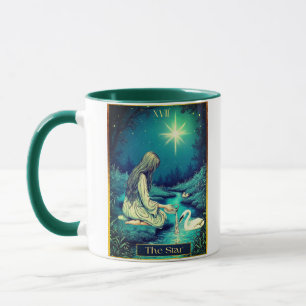 Tarotkartenillustration, Der Stern Tasse
