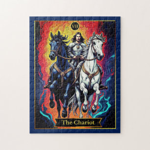 Tarotkartenillustration, Der Wagen Puzzle