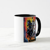 Tarotkartenillustration, Der Wagen Tasse (VorderseiteRechts)