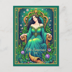 Tarotkartenillustration, Die Herrscherin Postkarte