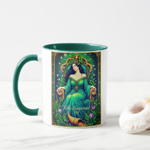 Tarotkartenillustration, Die Herrscherin Tasse