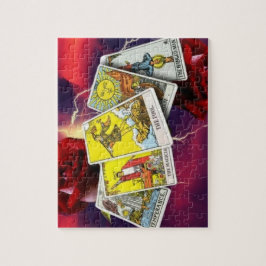 Tarotkartenpuzzlespiel Puzzle