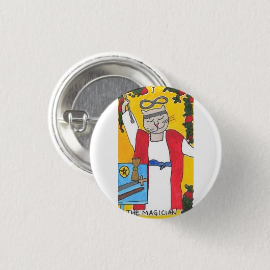 Tarotkats Button (Vorne & Hinten)