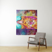 TAROTS DER VERLORENEN SCHATTEN/DER STÄRKEN-KRAFT WANDTEPPICH (Beispiel)