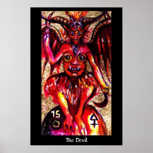 TAROTS DER VERLORENEN SCHATTEN Der Teufel Poster