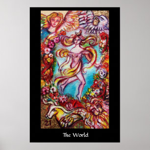 TAROTS DER VERLORENEN SCHATTEN Die Welt Poster