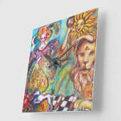 TAROTS OF THE LOST SHADOWS /THE MOON AND THE SUN QUADRATISCHE WANDUHR (Winkel)