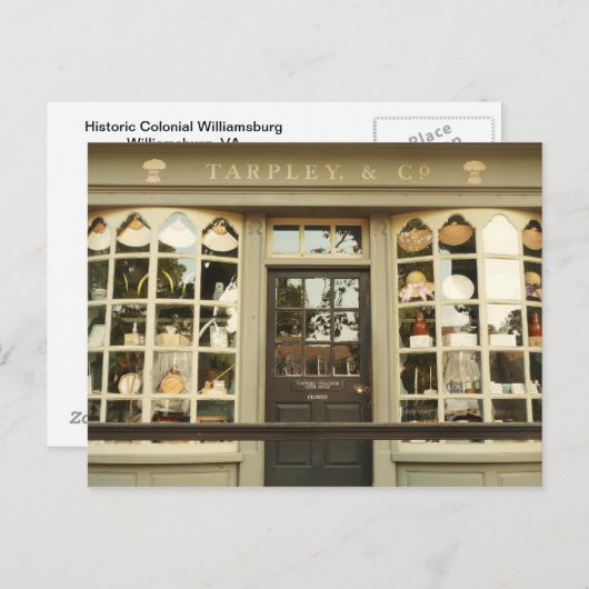 Tarpley & Co Postkarte (Vorne/Hinten)