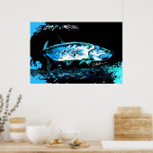 Tarpon Blues Poster (Küche)