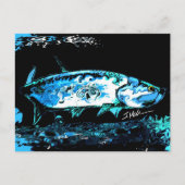 Tarpon Blues Postkarte (Vorderseite)