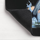 Tarpon Fisch Frische Wassertiere Jagen Fische A Mousepad (Ecke)
