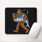 Tarpon Fischen Bigfoot Fischer Mousepad (Mit Mouse)