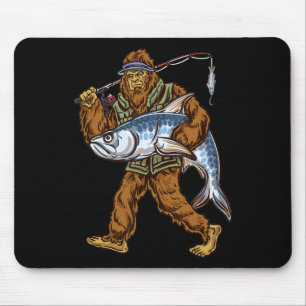 Tarpon Fischen Bigfoot Fischer Mousepad