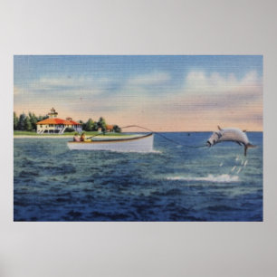 Tarpon Fischen Poster