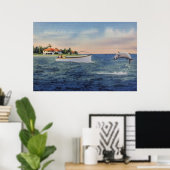 Tarpon-Fischerei Poster (Heimbüro)
