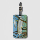 Tarpon im Lebensraum-Gepäckanhänger Gepäckanhänger (Vorderseite Vertikal)