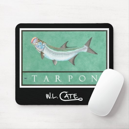 Tarpon-Mausunterlagen Mousepad (Mit Mouse)
