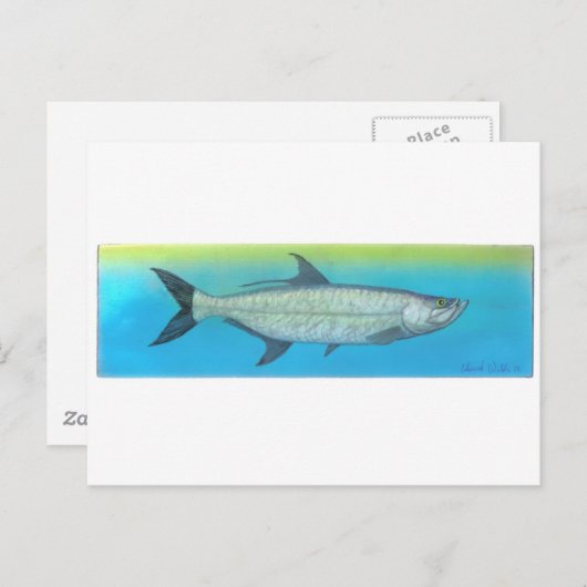 Tarpon Postkarte (Vorne/Hinten)