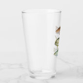 Tarpon, Red trorum, Sea Trout Drink Glass Glas (Rechts)