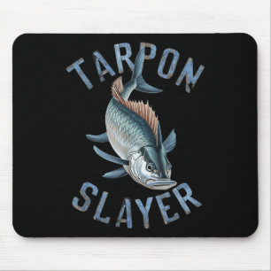 Tarpon-Slayer-Anglergeschenke für Angler Mousepad
