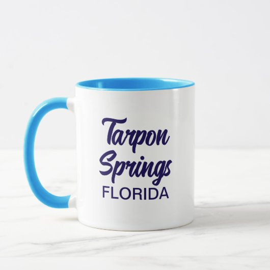Tarpon Springs Florida Coffee Mug Tasse (Links)