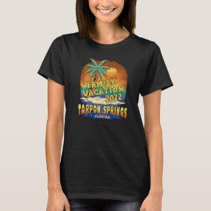 Tarpon Springs Florida Familienurlaub 2022 Strand T-Shirt
