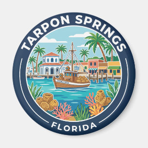 Tarpon Springs Florida Magnet