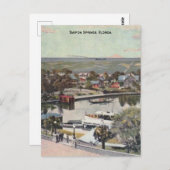 Tarpon Springs Florida Vintag Foto Postkarte (Vorne/Hinten)