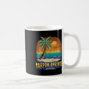 Tarpon Springs Florida Vintage abgenutztes Souveni Kaffeetasse