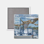 Tarpon Springs Sponge Boat Magnet (Vorderseite/Rückseite)