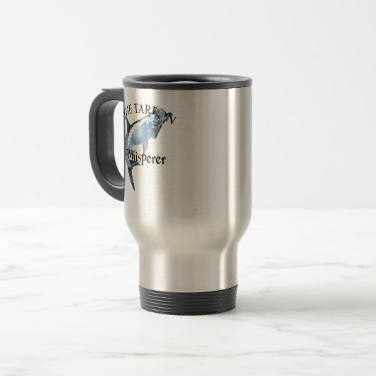 Tarpon Whisperer Boat Tasse (Vorderseite Links)