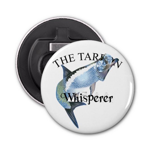 Tarpon Whisperer Flaschenöffner (Vorderseite)