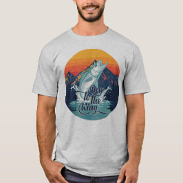 Tarpun Fliegenfischen Bow To The King Geschenk T-Shirt