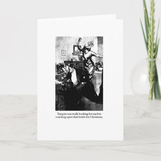 Tarquin schaut vorwärts zum Weihnachten (Vorderseite)