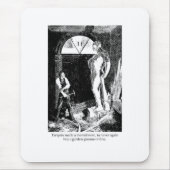 Tarquin und der GartenGnome Mousepad (Vorne)