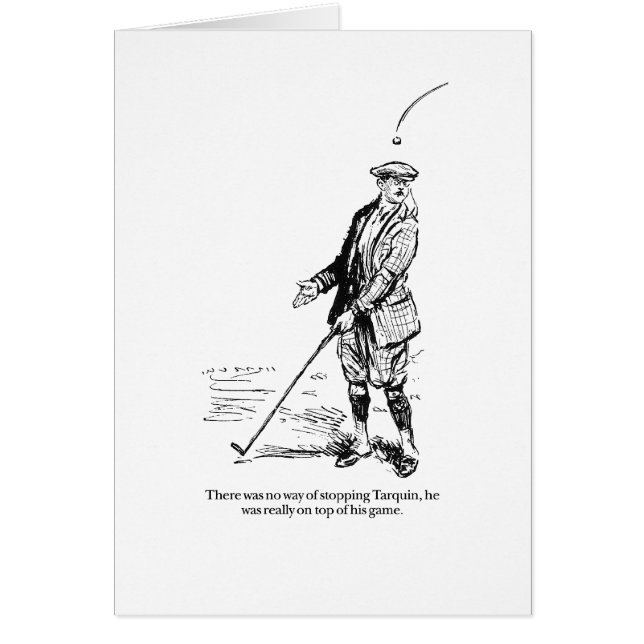 Tarquin und Golf (Vorne)