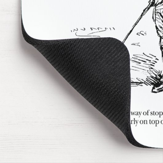 Tarquin und Golf Mousepad (Ecke)