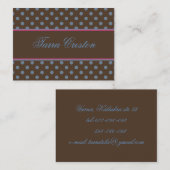 Tarra Art Visitenkarte (Vorne/Hinten)