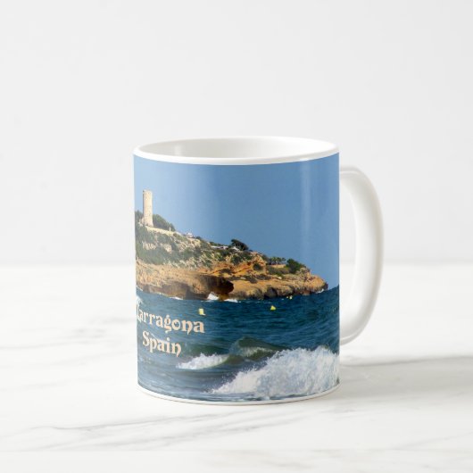 Tarragona, Spanien Kaffeetasse (VorderseiteRechts)