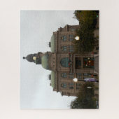 Tarrant County Courthouse Südwestseite N Houston Puzzle (Vertikal)